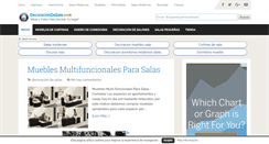 Desktop Screenshot of decoraciondesala.com