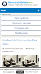 Mobile Screenshot of decoraciondesala.com